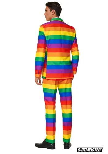 Vista 2 de Traje Suitmeister de arcoíris para hombre Multicolor