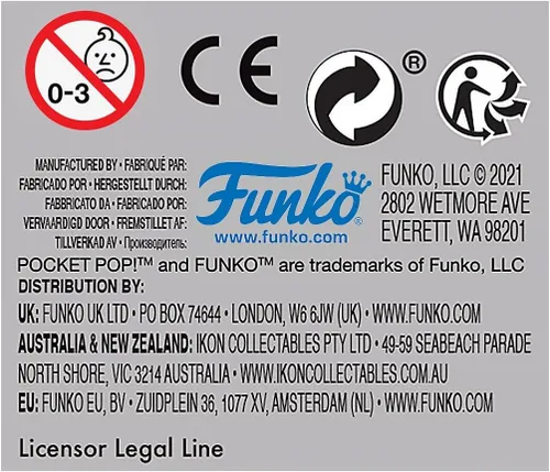 Vista 4 de Funko Pop Llavero trébol negro - Noelle