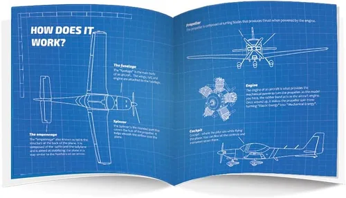 Vista 2 de Juego STEM de ala alta para avión con banda de goma PLAYSTEM