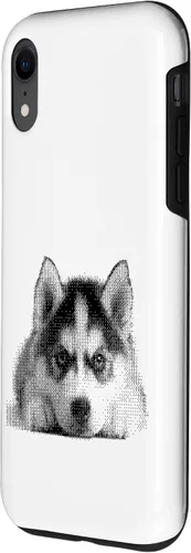 Vista 2 de Cute Siberian Husky for Dog Mom and Paw Parents Case for iPhone XR