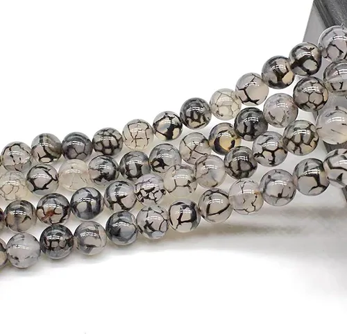 Vista 15 de 6mm Cuentas Redondas de Granate para Hacer Joyería DIY, Poder Curativo de Cristal, Piedras Preciosas Sueltas para Hacer Pulseras y Collares, Hilo