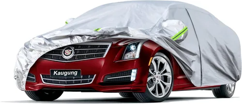 Vista 12 de Kaugung Funda para Coche de Ajuste Personalizado BMW Serie 3 E30 (1982-1994), 7 Capas Resistente al Viento Todo Clima Impermeable Cubierta Exterior