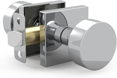Vista 21 de Mega Handles - Cerradura de cerrojo SUANA I Cerradura de entrada - Cerradura de cerrojo cuadrada de alta resistencia para puertas zurdas o diestras
