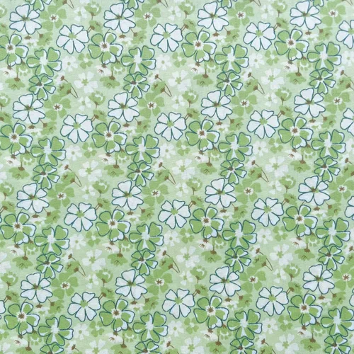 Vista 5 de DMFR - Paquetes de dijes verdes primaverales para acolchar de 5 pulgadas, 42 unidades, cuadrados de tela 100% algodón de 5 x 5, cuadrados
