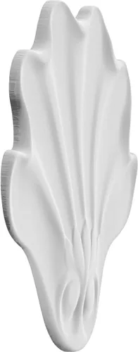 Vista 2 de Ekena Millwork ROSC045X090CBLUF - Roseta de Campbell (3.9 x 9.1 x 0.7 in), color blanco