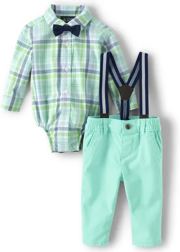 Vista 2 de The Children's Place Kids' Coordinating Family Outfits, Mommy & Me, Dad & Son, Baby, Mint to Be Collection