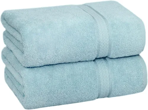 Vista 39 de Cotton Craft colección juego de 2 piezas ultra suaves, tamaño grande, 100% algodón, toalla de baño Oversized 35x70 inches Black Bath Sheet Towel