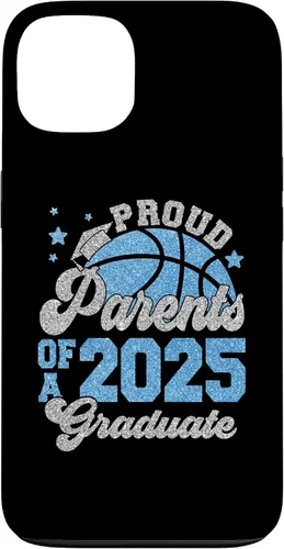 Vista 7 de iPhone 16 Parents of a 2025 Graduate Senior Graduation Basketball Case
