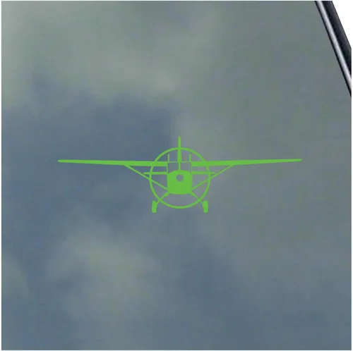 Vista 10 de Cessna 180 Pilot - Vinilo adhesivo para Skywagon Bush Flying