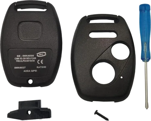 Vista 9 de Repuesto para mando a distancia de entrada sin llave de 3+1 botones para Honda 2008-2012 Accord 2006-2013 Civic EX 2009-2015 Pilot Fit para Honda 1