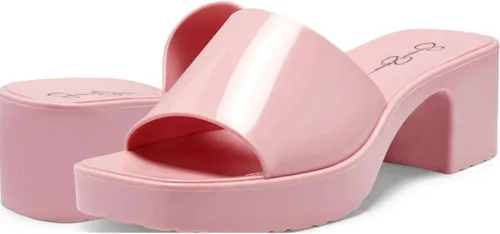 Vista 3 de Jessica Simpson Gavena Sandalias de charol con punta cuadrada para mujer