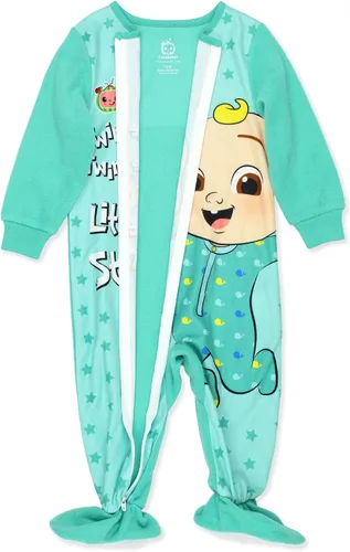 Vista 5 de Cocomelon Pijama para dormir con pies para niños pequeños