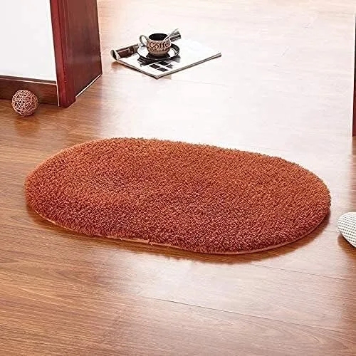 Vista 14 de JYDQM Tapete de baño grueso con memoria para inodoro, bañera, sala de estar, puerta, baño, absorbente, tapete antideslizante para el suelo del pie