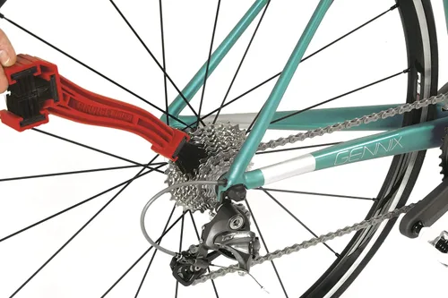 Vista 4 de Finish Line Grunge Cepillo de la cadena: Herramienta de limpieza de engranajes y cadenas Cepillo Grunge