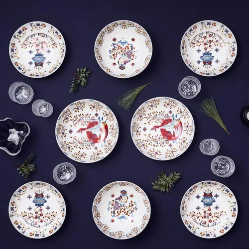Vista 2 de iittala Taika Plato, blanco, 8.7 pulgadas (8.7 in)