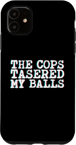 Vista 6 de Funda eléctrica para iPhone 12 mini The Cops Tasered My Balls
