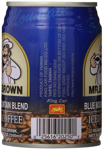 Vista 3 de Mr. Brown Café helado, Blue Mountain, 8.12 onzas (paquete de 24).