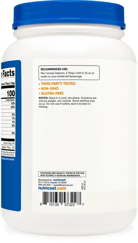 Vista 5 de Nutricost Leche de coco en polvo 2LBS