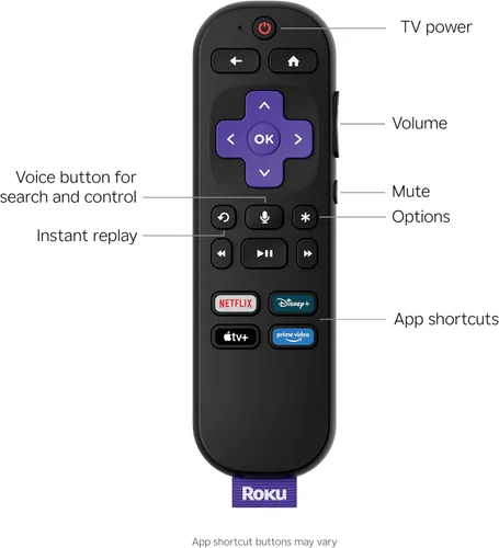 Vista 10 de Roku Smart TV – Serie Select de 24 pulgadas, 720p HD TV – Roku TV con control remoto por voz – Televisión LED de pantalla plana con Wi-Fi