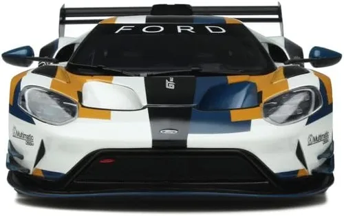 Vista 5 de GT Spirit Ford GT MK II 2020, blanco GT290 - Coche de juguete modelo de resina a escala 1/18