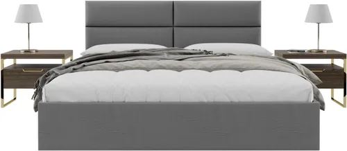 Vista 46 de Vänt - Paneles tapizados de cabecera para montar en la pared, diseño Elizabeth, 120 x 46 pulgadas, configuración de 16 paneles individuales