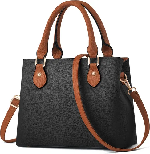 Vista 14 de CHICAROUSAL Monederos y bolsos de mano para mujeres, bolsos cruzados de cuero para mujeres, bolso de hombro tipo tote para mujeres
