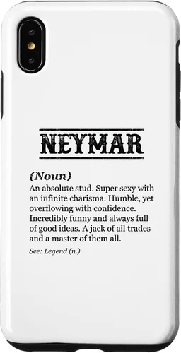 Vista 11 de Neymar - Definición de nombre Frase divertida - Funda personalizada para iPhone 17 para hombre