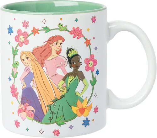 Vista 20 de Silver Buffalo Disney Alicia en el país de las maravillas Taza de té apiladas de cerámica esculpida en 3D, 20 onzas (591.4 ml)
