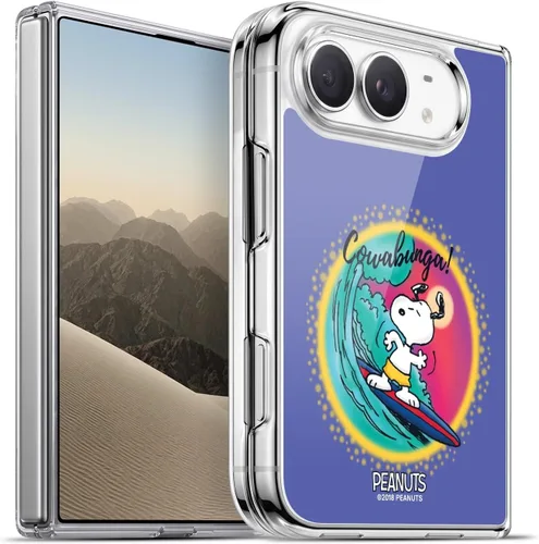 Vista 194 de Head Case Designs Funda de gel con licencia oficial de Peanuts Beach Surf Snoopy Boardwalk Airbrush [protección de grado militar] compatible