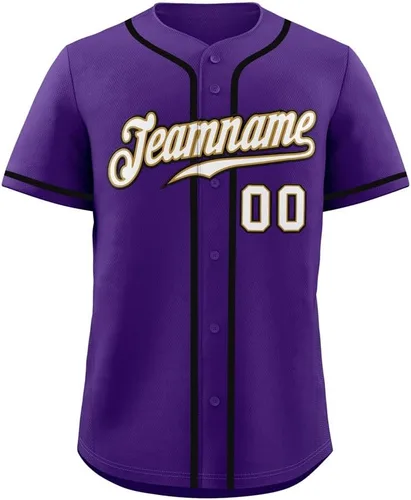 Vista 6 de Camisetas de béisbol personalizadas para hombres, mujeres, niños, camisetas con botones, personalizadas, número de nombre impreso o cosido