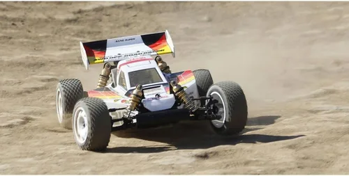 Vista 9 de Kyosho Optima Mid Vintage Buggy KYO30622 Coches Eléctricos RTR 1/10 Off-Road