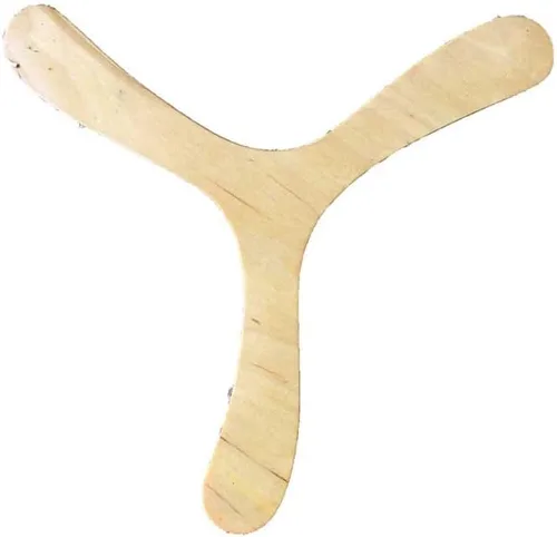 Vista 4 de Colorado Boomerangs Tri Blader Boomerang de madera