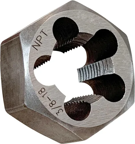 Vista 8 de NPT Tubo Hex Troquel Cartbon Acero 1-1/2 "-11 1/2