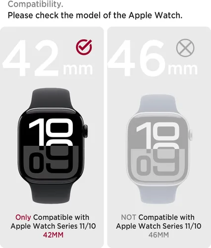 Vista 2 de Miimall Funda protectora de diamantes de imitación para mujer, compatible con Apple Watch 11/10 de 1.654 in, protector de marco de policarbonato