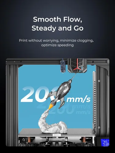 Vista 3 de Creality PLA - Filamento de impresora 3D de 1.75 mm, paquete de filamento para impresoras 3D, resistencia mejorada sin deformación, precisión