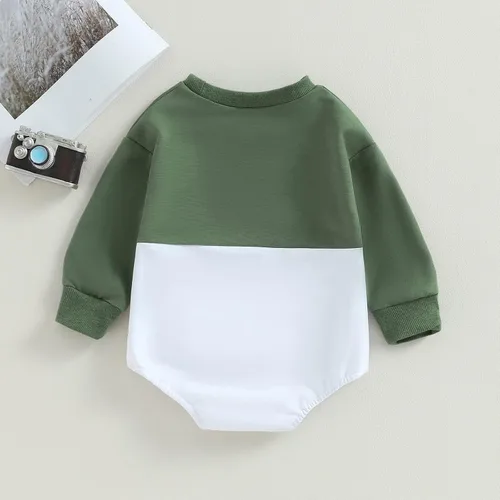 Vista 165 de Traje de San Valentín para bebé, niña, niño, traje de San Valentín, sudadera de manga larga con estampado de corazón