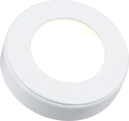 Vista 2 de American Lighting Kit de tres discos LED regulables Omni con cable de alimentación de 6 pies, listado cULus, diámetro de 2-5/8 pulgadas