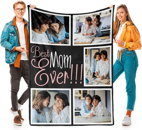 Vista 21 de inkArts Mantas personalizadas con foto, manta personalizada con mi propia foto, mantas personalizadas con imagen, regalos personalizados