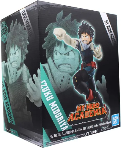 Vista 2 de Banpresto 35783 My Hero Academia Enter The Hero Izuku Midoriya Figura