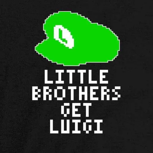 Vista 3 de Pop Threads Little Brothers Get Luigi Gaming - Camiseta para bebé y niña