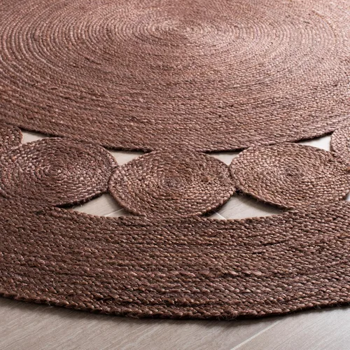 Vista 4 de Safavieh - Alfombras de la colección de fibra natural Marrón