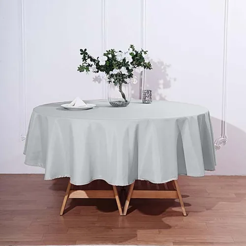 Vista 209 de Efavormart - Mantel cuadrado de lino de poliéster sin costuras, 54 x 54 pulgadas, color beige, para banquetes de boda, fiesta, restaurante