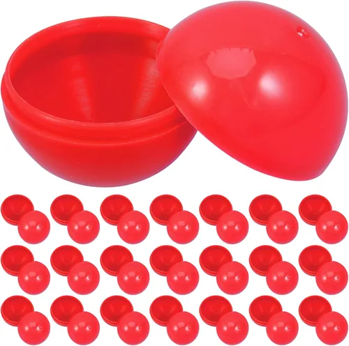Vista 10 de Cabilock 50 bolas de bingo de plástico: bolas de rifa de 1.2 in, bolas de juego huecas, bolas de bingo perdidas, reemplazos ideales para fiestas Azul