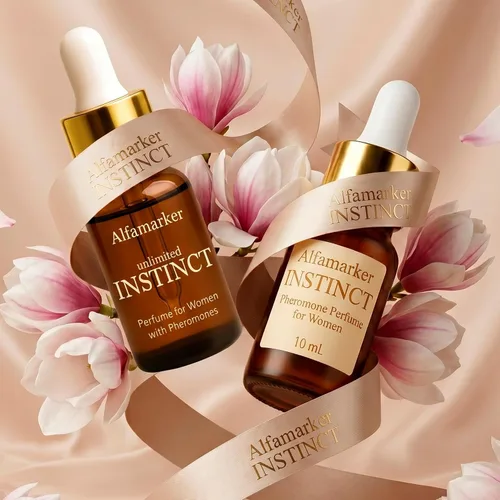 Vista 3 de Perfumes de feromonas para mujer Instinct 0.3 fl oz. Fragancia de larga duración con infusión de feromonas ultraconcentrada para ella. Perfume