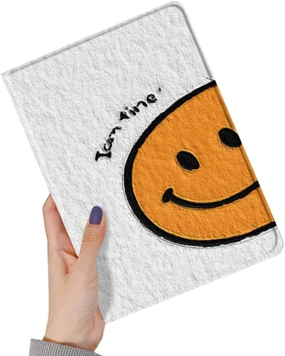 Vista 7 de kaitesi Funda floral compatible con iPad 6ª 5ª generación 9.7 pulgadas iPad Air/Air 2, diseño de flores, bonita funda inteligente de piel delgada