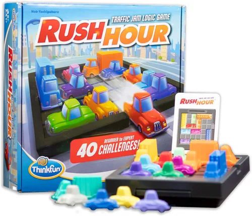 Vista 6 de Juego de mesa Rush Hour (idioma español no garnatizado), de ThinkFun.