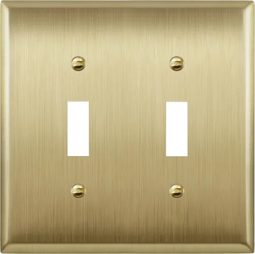 Vista 39 de LIDER Placa de Pared de Metal para Interruptor de Luz de Palanca, Cubierta de Interruptor de Acero Inoxidable, Resistente a la Corrosión
