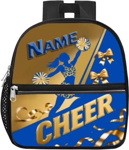 Vista 24 de Mochila transparente personalizada para niñas, mochila escolar de porristas de 12 x 6 x 12 pulgadas para mujeres, niños, adolescentes