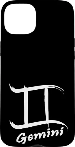 Vista 9 de iPhone 16 Gemini Sign With Zodiac Symbol Astrological Womens Mens Case