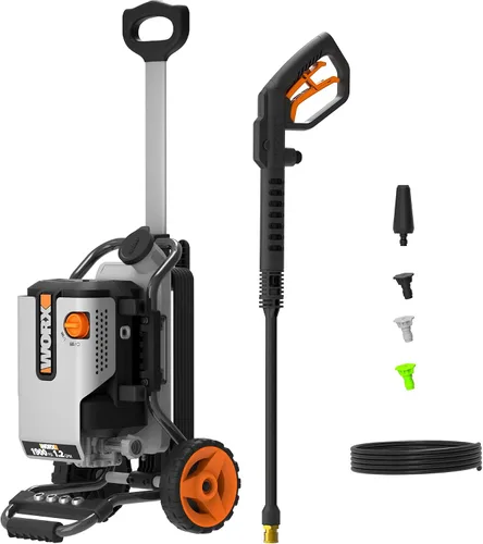 Vista 10 de Worx Lavadora a presión eléctrica de 13 amperios Max 1870 PSI Max 1.4 GPM WG602